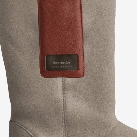 Belted Mid-Calf Boot