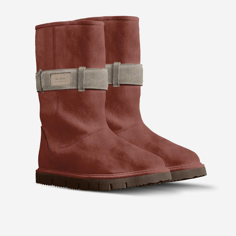 Belted Mid-Calf Boot